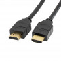 Akyga AK-HD-05A High-Speed-HDMI-Kabel mit Ethernet, HDMI 1.4, 0,5 m, Schwarz