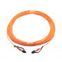 Akyga AK-FC-02 FC-auf-FC-Simplex-Glasfaser-Patchkabel, 30 m, orange