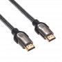 Akyga AK-HD-05S HDMI 2.1 geschirmtes Kabel, 48 Gbps, 8K@60Hz, 4K@120Hz, 0,5 m, Schwarz