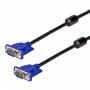 Akyga AK-AV-14 VGA (M) auf VGA (M) Kabel, D-Sub 15-polig, 5 m, Schwarz