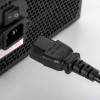 Akyga AK-PC-06C Netzkabel CEE 7/7 (Schuko) auf IEC C13, Kupfer 3 x 1 mm², 3 m, Schwarz