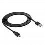 Akyga AK-USB-03 USB-2.0-Kabel USB-A (M) auf Mini-USB-B 5-Pin (M), 1,8 m, Schwarz