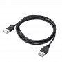 Akyga AK-USB-07 USB 2.0 Verlängerungskabel USB-A Stecker auf Buchse, 1,8 m, Schwarz
