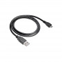 Akyga AK-USB-21 USB 2.0 Kabel USB-A (M) auf Micro USB-B (M), 1 m, Schwarz