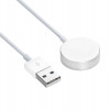 Akyga AK-SW-44 Ladekabel für Apple Watch Ultra 2 / Series 9/8/7/6/5/4/3/2/1, Aluminiumlegierung, USB, 1 m, weiß
