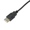 Akyga AK-USB-19 USB 2.0 Verlängerungskabel USB-A (M) auf USB-A (F), 3 m, Schwarz