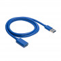 Akyga AK-USB-28 USB 3.0 Verlängerungskabel USB-A (M) auf USB-A (F), 1 m, Schwarz