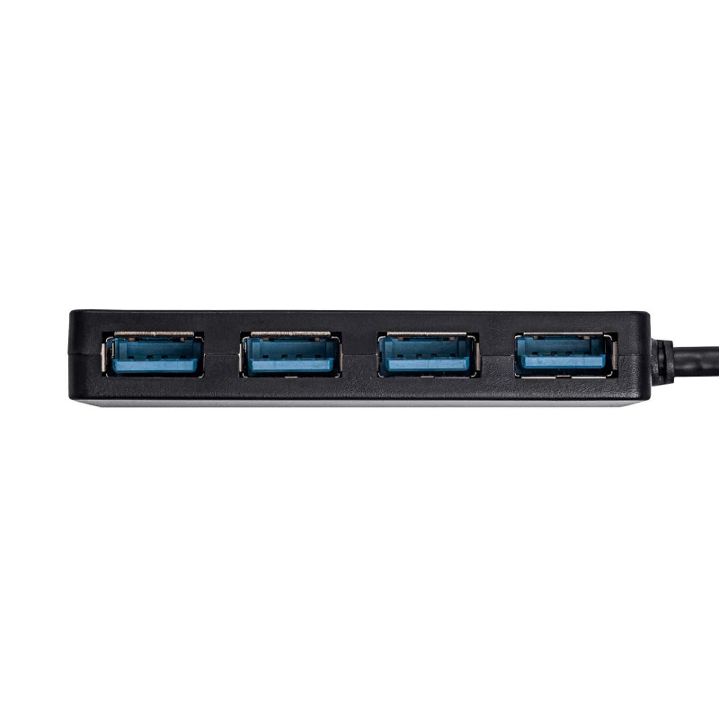 Akyga AK-AD-52 Aktiver USB-C-Hub, USB-C (M) auf 4x USB-A (F), USB 3.1, 20 cm