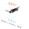 Akyga AK-ND-32 Kfz-Notebook-Netzteil 19 V / 4,74 A, 90 W, 7,4 x 5,0 mm + Pin, für HP