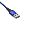 Akyga AK-USB-42 USB-A auf USB-C Magnetkabel, USB 2.0, 1 m
