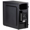 Akyga AK17BK Micro-ATX-Tower-Gehäuse, 2x USB 3.0, ohne Netzteil, Schwarz