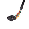 Akyga AK-CA-37 interner All-in-One-Speicherkartenleser für 3,5"-Schacht, USB 2.0, Schwarz