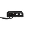 Akyga AW-12E-BG 120 mm Gehäuselüfter, 33 grüne LEDs, Molex, Schwarz