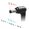 Akyga AK-ND-30 Netzteil 12 V, 5 A, 60 W, 5,5 x 2,5 mm, für Mini-PC / LED, 1,2 m