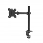 Akyga AK-MB-01 Tisch-Monitorarm für einen Monitor, 15-32", bis 10 kg, VESA 75/100, Schwarz