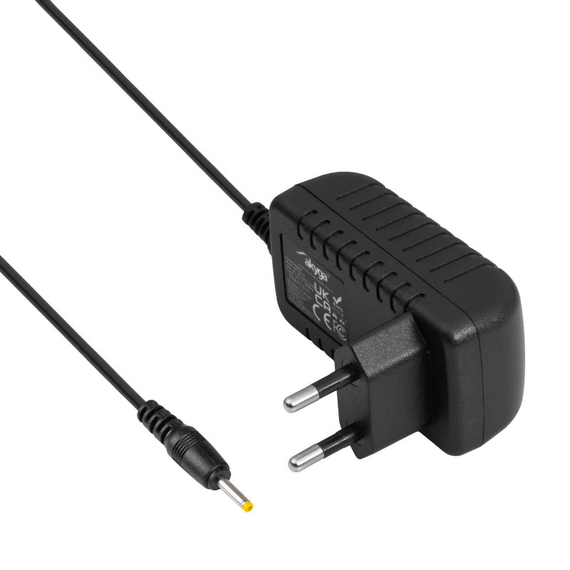 Akyga AK-TB-21 Universal-Netzteil 5 V / 2 A 10 W, DC 2,5 x 0,7 mm, 1,5 m, Schwarz
