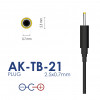 Akyga AK-TB-21 Universal-Netzteil 5 V / 2 A 10 W, DC 2,5 x 0,7 mm, 1,5 m, Schwarz