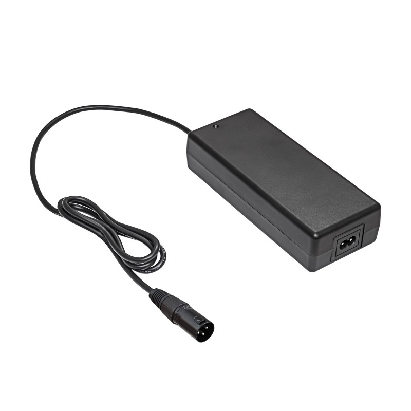 Akyga AK-EV-04 E-Bike-Ladegerät für 48-V-Akkus, 54,6 V / 2 A, 110 W, XLR 3-Pin Stecker, 1 m