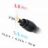 Akyga AK-ND-37 Kfz-Notebook-Netzteil 19 V / 4,74 A, 90 W, 5,5 x 3,0 mm + Pin, für Samsung