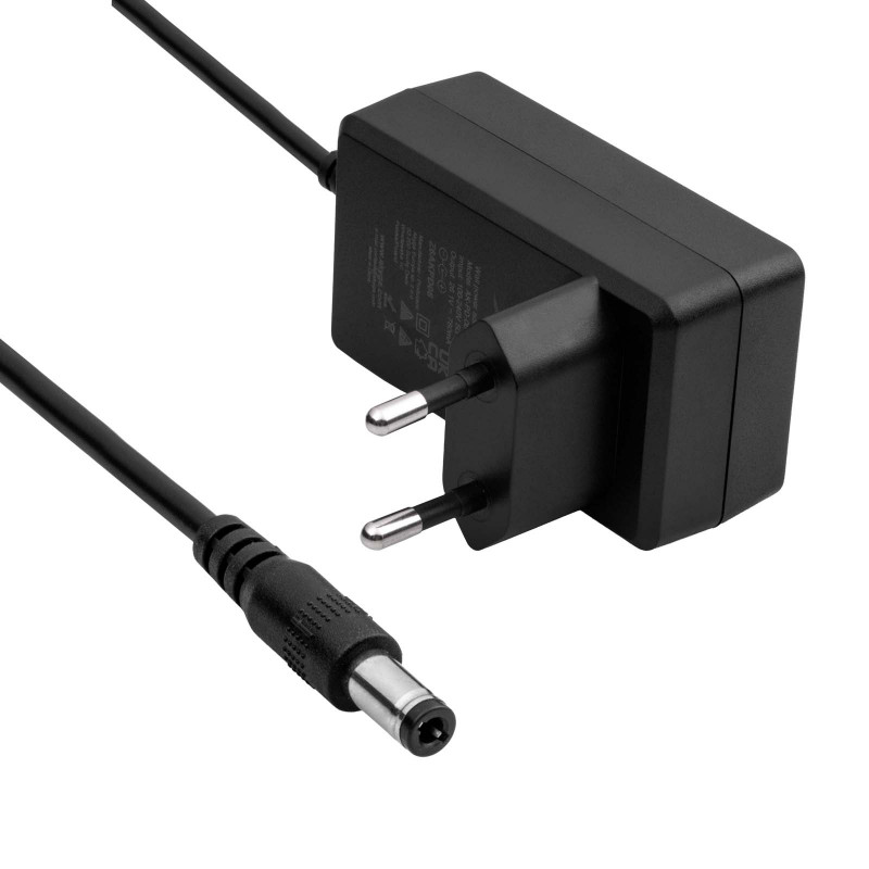 Akyga AK-PD-19 Netzteil für iRobot Roomba, 22,5 V / 1,25 A 28 W, 1,8 m, Schwarz