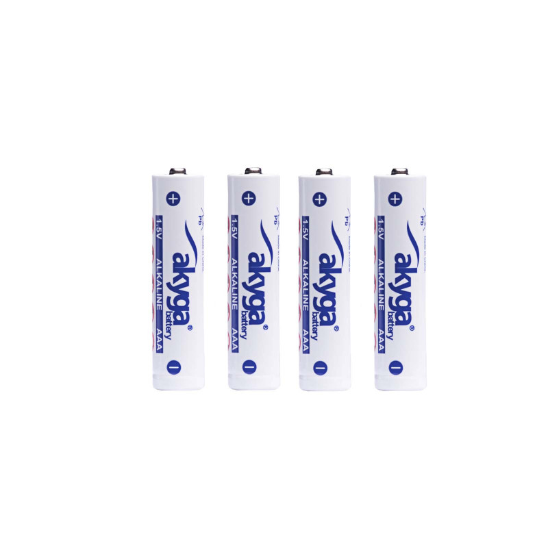Akyga AKY1971 AAA LR03 Alkaline-Batterie 1,5 V 1300 mAh, 4 Stk. (Blister)