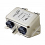Akyga EN2030-3-F einphasiger EMV-Netzfilter 3 A, 120–250 V AC, 50/60 Hz, 6,3-mm-Anschlüsse