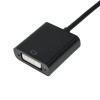 Akyga AK-AD-37 Mini DisplayPort (M) auf DVI 24+5 (F) Adapterkabel, 15 cm