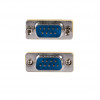 Akyga AK-AD-17 D-Sub 9-polig (M) auf D-Sub 9-polig (M) RS-232 Gender Changer, Silber
