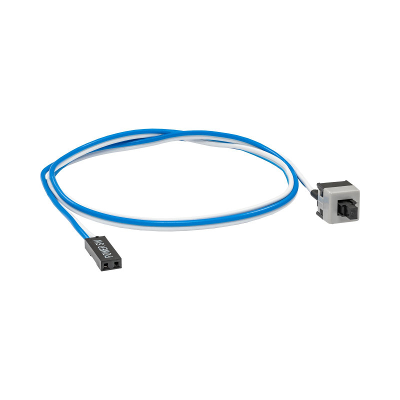 Akyga AK-CA-60 PC-Power- und Reset-Schalter-Set, 60 cm Kabel