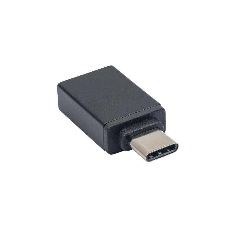 Akyga AK-AD-54 OTG-Adapter USB-C (Stecker) auf USB-A 3.0 (Buchse), Schwarz