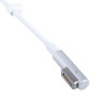 Akyga AK-SC-34 DC-Servicekabel für Notebook-Netzteil MagSafe L, 85 W, 1,2 m, für Apple, weiß