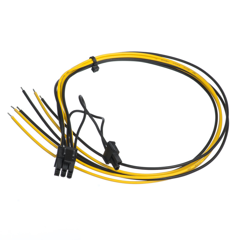 Akyga AK-SC-20 Servicekabel für PC-Netzteil PCIe 6+2-Pin Stecker, 45 cm