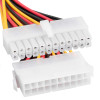 Akyga AK-CA-66 ATX-Stromadapterkabel 20-Pin (Buchse) auf 24-Pin (20+4) (Stecker), 15 cm
