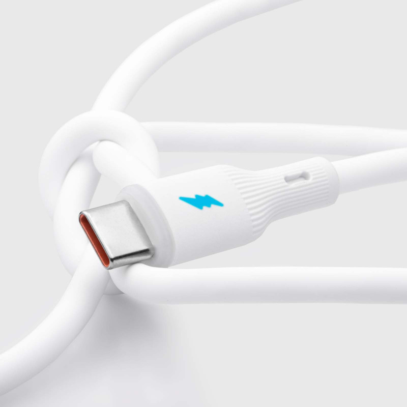 Akyga AK-USB-60 USB-A (M) auf USB-C (M) Kabel, USB 2.0, 1,8 m, Silikon