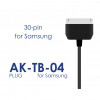 Universelles Netzteil Akyga AK-TB-04 5,0V / 2,0A 10W Samsung 30-Pin 1,5m