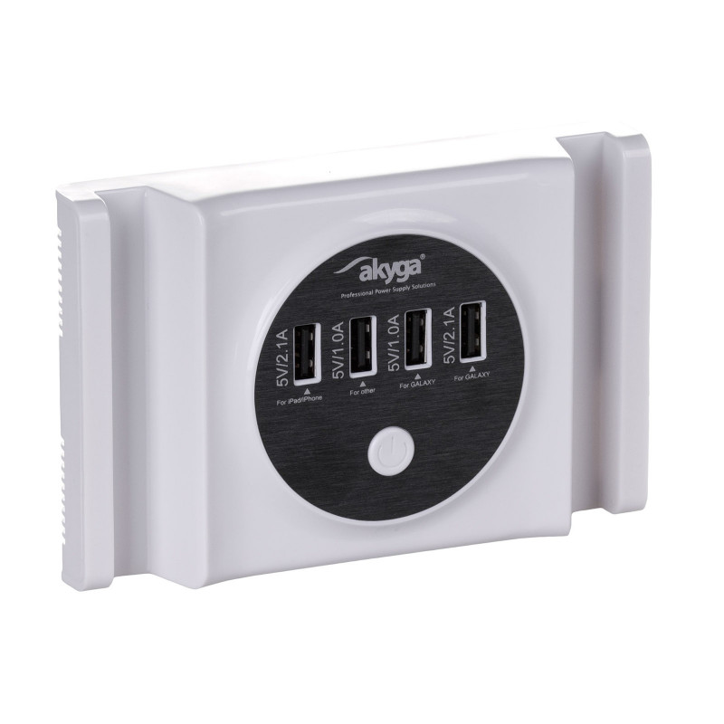 Universelles Netzteil Akyga AK-TB-05 5.0V / 6.0A 30W 4x USB A 1.5m