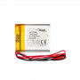 Akyga AKY0386 LP403035 Li-Po-Akku 3,7 V 400 mAh mit PCM, JST 2,54 mm 2-Pin-Stecker, 150 mm Kabel