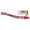 Akyga AKY0474 LP401230 Li-Po-Akku 3,7 V 110 mAh mit PCM, JST 2,54 mm 2-Pin-Stecker, 150 mm Kabel