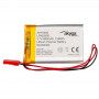 Akyga AKY0392 LP453350 Li-Po-Akku 3,7 V 800 mAh mit PCM, JST 2,54 mm 2-Pin-Stecker, 150 mm Kabel