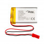 Akyga AKY0559 LP503448 Li-Po-Akku 3,7 V 800 mAh mit PCM, JST 2,54 mm 2-Pin-Stecker, 150 mm Kabel