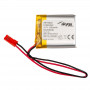 Akyga AKY0622 LP883440 Li-Po-Akku 3,7 V 1200 mAh mit PCM, JST 2,54 mm 2-Pin-Stecker, 150 mm Kabel