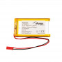 Akyga AKY0105 LP584070 Li-Po-Akku 3,7 V 1500 mAh mit PCM, JST 2,54 mm 2-Pin-Stecker, 150 mm Kabel