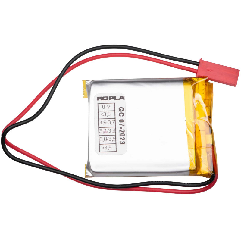 Akyga AKY0659 LP783442 Li-Po-Akku 3,7 V 1150 mAh mit PCM, JST 2,54 mm 2-Pin-Stecker, 150 mm Kabel