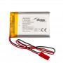 Akyga AKY0099 LP903450 Li-Po-Akku 3,7 V 1600 mAh mit PCM, JST 2,54 mm 2-Pin-Stecker, 150 mm Kabel