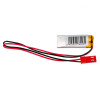 Akyga AKY0473 LP351120 Li-Po-Akku 3,7 V 50 mAh mit PCM, JST 2,54 mm 2-Pin-Stecker, 150 mm Kabel
