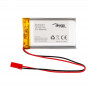 Akyga AKY0653 LP103740 Li-Po-Akku 3,7 V 1580 mAh mit PCM, JST 2,54 mm 2-Pin-Stecker, 150 mm Kabel