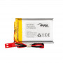 Akyga AKY0563 LP653454 Li-Po-Akku 3,7 V 1400 mAh mit PCM, JST 2,54 mm 2-Pin-Stecker, 150 mm Kabel
