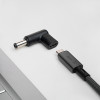 Akyga AK-ND-C02 Ladeadapter USB-C auf DC 5,5 x 2,1 mm für Notebooks, 18,5-20 V, 100 W