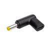 Akyga AK-ND-C03 Ladeadapter USB-C auf DC 4,8 x 1,7 mm für Notebooks, 18,5-20 V, 100 W