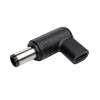 Akyga AK-ND-C07 Ladeadapter USB-C auf DC 7,4 x 5,0 mm + Pin für Notebooks, 18,5-20 V, 100 W, für HP